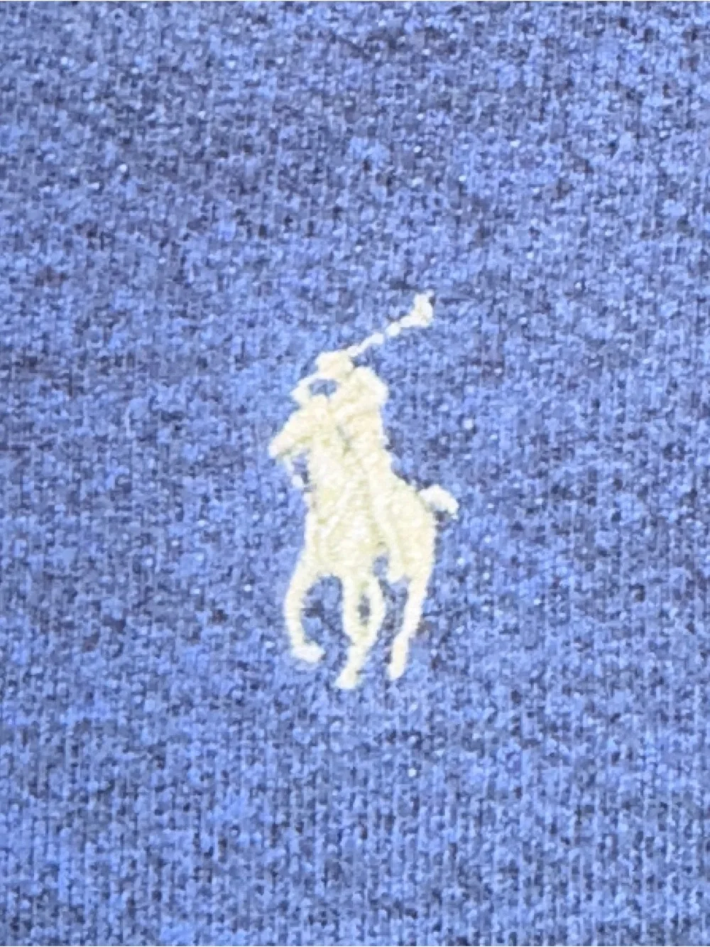 Polo Ralph Lauren Navy Heather Quarter Zip Pocket Pullover Sweater 3XB